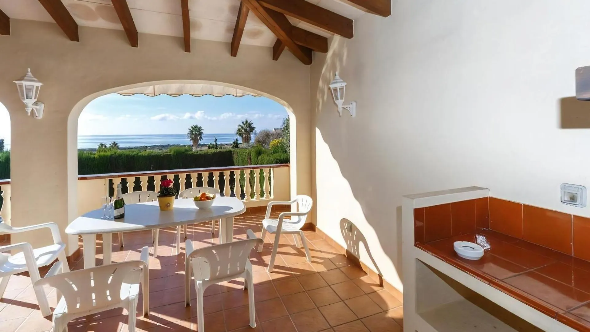 别墅 Casa Santa - 3 Bedrooms With Sea Views - Great For Families 苏昂博 西班牙